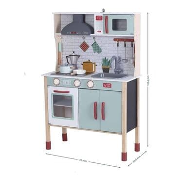 Drvena dečja kuhinja – kompletna igraonica za male kuvare - na lalafo.rs Drvena dečja kuhinja – kompletna igraonica za male kuvare -