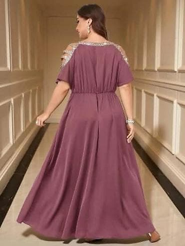 🌟Elegantna maxi večernja haljina sa svetlucavim detaljima🌟 ✅Cena3900 na lalafo.rs — 2 🌟Elegantna maxi večernja haljina sa svetlucavim detaljima🌟 ✅Cena3900 — 2