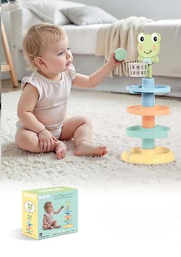 DOLU Ball Tower – edukativna igračka za najmlađe - Vertikalna kula sa na lalafo.rs DOLU Ball Tower – edukativna igračka za najmlađe - Vertikalna kula sa