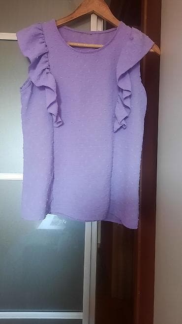 pantalone butiku ali: Ženska bluza bez rukava – lavanda NOVA - Boja: svetlo-ljubičasta na lalafo.rs — 1 pantalone butiku ali: Ženska bluza bez rukava – lavanda NOVA - Boja: svetlo-ljubičasta — 1