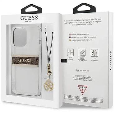 Maska Guess 4G Stripe Charm za iPhone 13 Pro Max 6.7 braon na lalafo.rs — 3 Maska Guess 4G Stripe Charm za iPhone 13 Pro Max 6.7 braon — 3