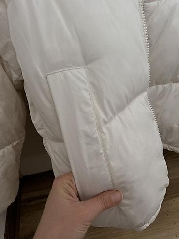 kozna jakna sa: H&M ženska zimska jakna – puf model - Boja: bela/ekru - Veličina na lalafo.rs — 7 kozna jakna sa: H&M ženska zimska jakna – puf model - Boja: bela/ekru - Veličina — 7