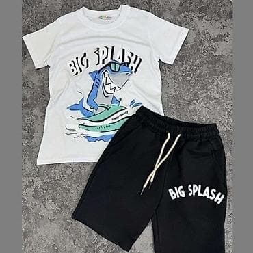 Dečiji komplet za leto – majica i bermude „Big Splash” - Majica na lalafo.rs — 1 Dečiji komplet za leto – majica i bermude „Big Splash” - Majica — 1