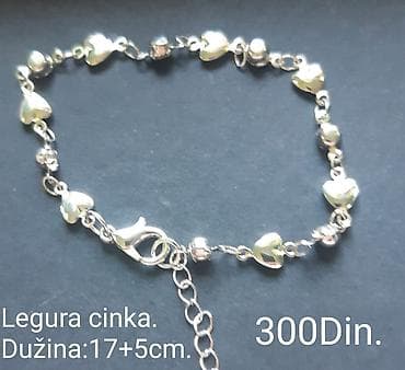 PRELEPE RAZNOVRSNE NARUKVICE OD LEGURE CINKA at lalafo.rs — 5 PRELEPE RAZNOVRSNE NARUKVICE OD LEGURE CINKA — 5