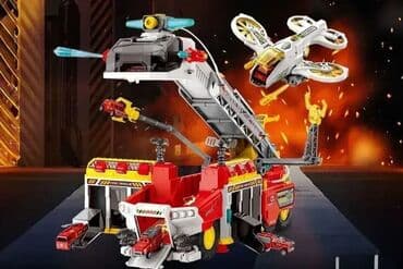 Helikopteri: Veliki spasilački set – Vatrogasac, garaža i helikopter Unesite na lalafo.rs — 4 Helikopteri: Veliki spasilački set – Vatrogasac, garaža i helikopter Unesite — 4