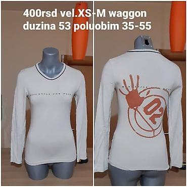 Ženska majica dugih rukava Waggon - Boja: svetla (bež/krem) - na lalafo.rs — 1 Ženska majica dugih rukava Waggon - Boja: svetla (bež/krem) - — 1