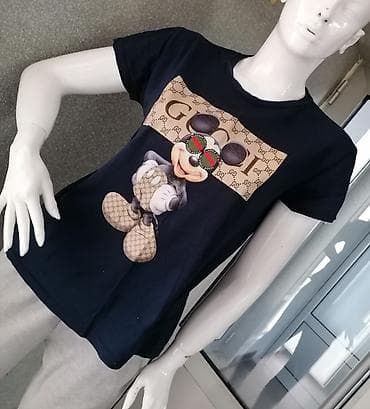 Majica sa štampanim motivom, kao nova, veličina M, materijal pamuk sa na lalafo.rs — 2 Majica sa štampanim motivom, kao nova, veličina M, materijal pamuk sa — 2