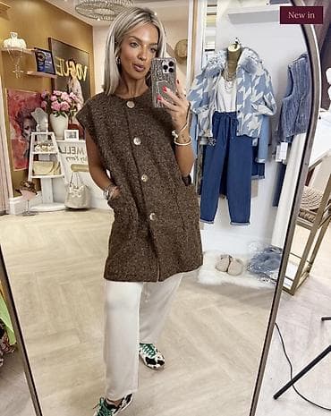 🔥Ženska bezrukavna prsluk-tunika sa krupnim dugmadima
✅Cena 2300 din na lalafo.rs — 5 🔥Ženska bezrukavna prsluk-tunika sa krupnim dugmadima
✅Cena 2300 din — 5