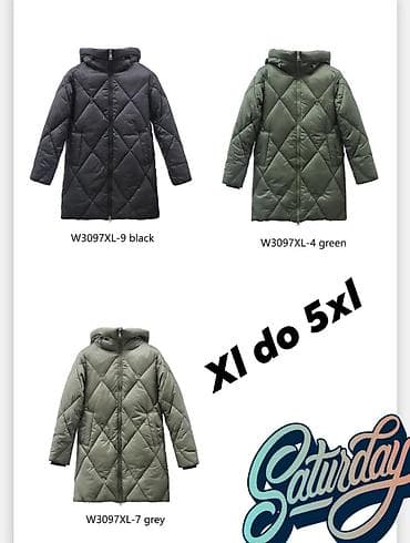 Ovo je ženska dugačka prošivena jakna (puffer jacket) Dostupna u tri na lalafo.rs — 1 Ovo je ženska dugačka prošivena jakna (puffer jacket) Dostupna u tri — 1