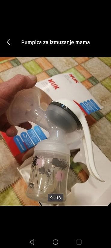 Pumpica Nuk rucna za izmuzanje mama dojilja kao nova je Mogućnost na lalafo.rs — 9 Pumpica Nuk rucna za izmuzanje mama dojilja kao nova je Mogućnost — 9