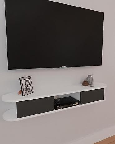 Furniture: Zidna TV polica – moderni viseći konzolni element Zidna polica Verona at lalafo.rs — 1 Furniture: Zidna TV polica – moderni viseći konzolni element Zidna polica Verona — 1