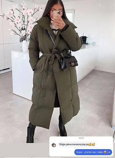 🔥Ženska dugačke puffer jakna sa pojasom Jakne kojima su svi na lalafo.rs — 4 🔥Ženska dugačke puffer jakna sa pojasom Jakne kojima su svi — 4
