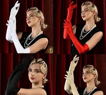 Duge elegantne rukavice do iznad lakta – klasični “opera” stil - na lalafo.rs — 2 Duge elegantne rukavice do iznad lakta – klasični “opera” stil - — 2