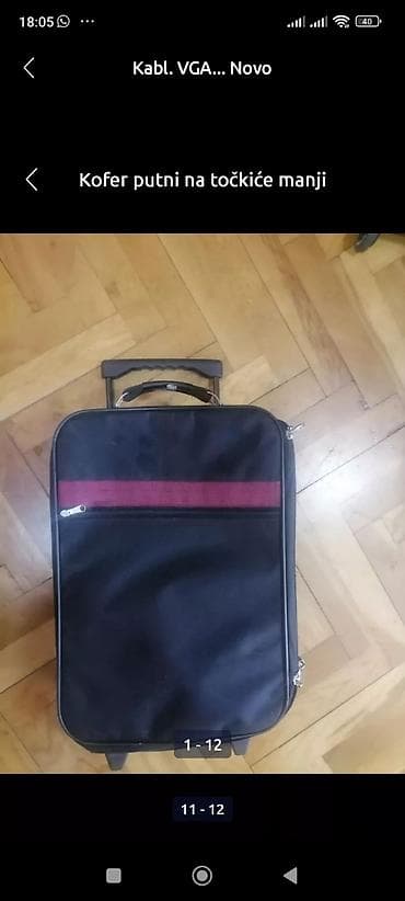 Kofer manji platneni oko 55 /35 /20 ispravan dobar
Mirjevo na lalafo.rs — 10 Kofer manji platneni oko 55 /35 /20 ispravan dobar
Mirjevo — 10