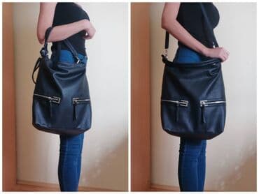 Ženska teget torba NOVA SA ETIKETOM. Potpuno nova torba sa etiketom na lalafo.rs Ženska teget torba NOVA SA ETIKETOM. Potpuno nova torba sa etiketom