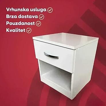 🛏️ NOĆNI ORMARIĆ 1F – PRAKTIČNOST I ELEGANCIJA! 🛏️ ✨ Moderan i at lalafo.rs — 2 🛏️ NOĆNI ORMARIĆ 1F – PRAKTIČNOST I ELEGANCIJA! 🛏️ ✨ Moderan i — 2