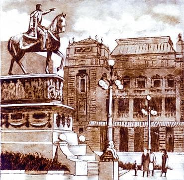 Umjetnički grafički radovi – serija beogradskih motiva - Tehnika na lalafo.rs — 7 Umjetnički grafički radovi – serija beogradskih motiva - Tehnika — 7