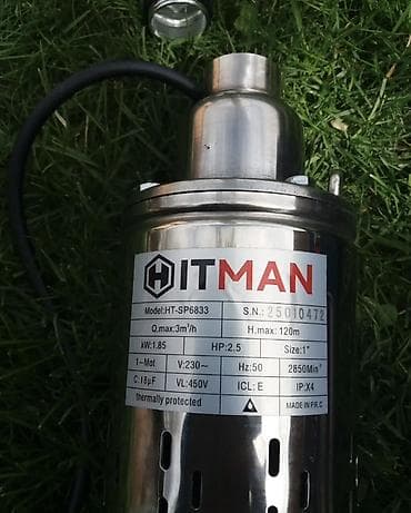 Potopna dubinska pumpa HITMAN HT-SP6833 - Snaga motora: 1.85 kW (2.5 na lalafo.rs — 2 Potopna dubinska pumpa HITMAN HT-SP6833 - Snaga motora: 1.85 kW (2.5 — 2