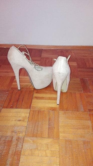 Ženske štikle sa platformom i vezivanjem - Model: salonke sa visokom na lalafo.rs — 5 Ženske štikle sa platformom i vezivanjem - Model: salonke sa visokom — 5