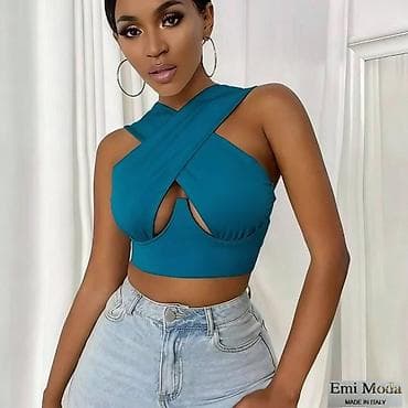 🔥Ženski crop top sa ukrštenim trakama
✅1750 din na lalafo.rs — 5 🔥Ženski crop top sa ukrštenim trakama
✅1750 din — 5