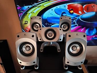 Logitech Z-5500 Digital — THX® sertifikovani 5.1 surround sistem na lalafo.rs — 5 Logitech Z-5500 Digital — THX® sertifikovani 5.1 surround sistem — 5