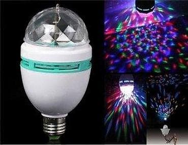 Home & Garden: LED rotirajuća disko sijalica – RGB efekti - Stvara dinamične at lalafo.rs — 2 Home & Garden: LED rotirajuća disko sijalica – RGB efekti - Stvara dinamične — 2