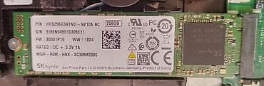 SK hynix M.2 SSD 256GB - Model: HFS256G39TND-N210A BC - Form faktor na lalafo.rs SK hynix M.2 SSD 256GB - Model: HFS256G39TND-N210A BC - Form faktor