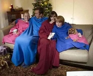 Ćebe sa rukavima Uživajte u toplini i udobnosti dok slobodno pomerate na lalafo.rs — 2 Ćebe sa rukavima Uživajte u toplini i udobnosti dok slobodno pomerate — 2