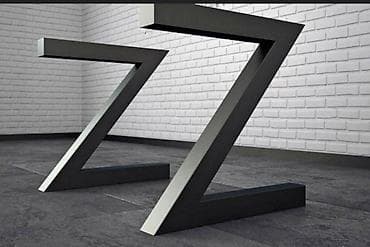 Metalne nogare za stolove Z br 24 plastificirano Cena je za par na lalafo.rs — 1 Metalne nogare za stolove Z br 24 plastificirano Cena je za par — 1