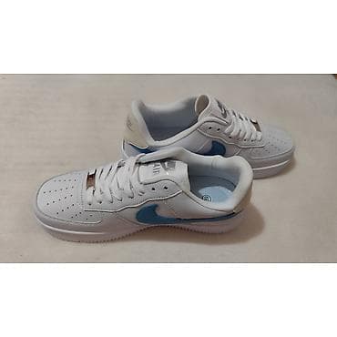 Nike Air Force 1 patike broj 39 NOVO Unisex model Kožne, bele sa na lalafo.rs — 2 Nike Air Force 1 patike broj 39 NOVO Unisex model Kožne, bele sa — 2