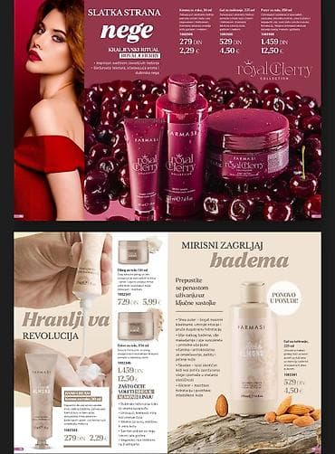 Farmasi kolekcije za negu tela i mirisne osveživače Royal Cherry na lalafo.rs — 1 Farmasi kolekcije za negu tela i mirisne osveživače Royal Cherry — 1