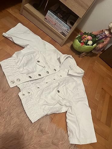 Nova jakna beli teksas sve vel at lalafo.rs — 1 Nova jakna beli teksas sve vel — 1