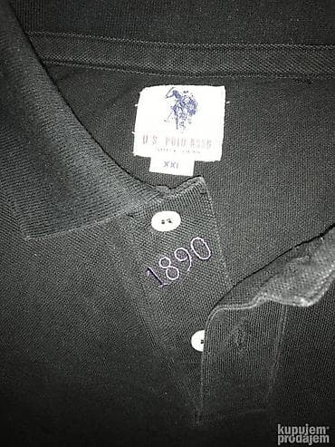 Original U. S. POLO ASSN duks XL KAO NOV 100% cotton Crna boja na lalafo.rs — 2 Original U. S. POLO ASSN duks XL KAO NOV 100% cotton Crna boja — 2