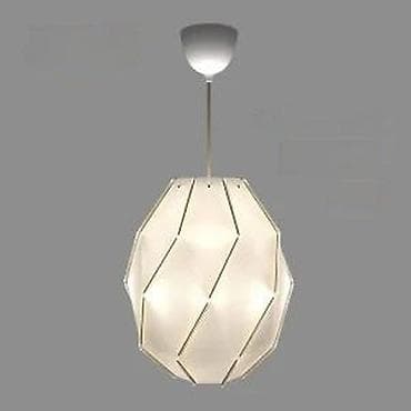 Stilski lusteri: Moderan viseći luster – geometrijski dizajn, bela mat - Tip na lalafo.rs — 7 Stilski lusteri: Moderan viseći luster – geometrijski dizajn, bela mat - Tip — 7