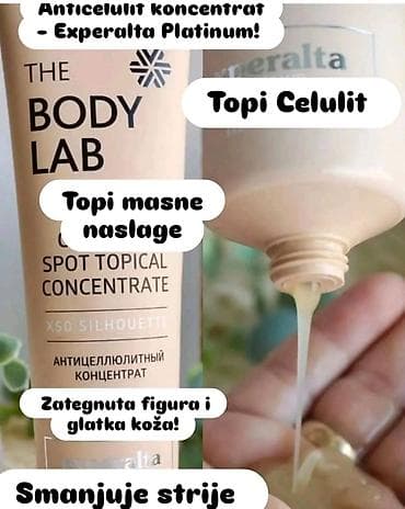 Anticelulit koncentrat – The Body Lab (Experalta Platinum) – Cellulite na lalafo.rs Anticelulit koncentrat – The Body Lab (Experalta Platinum) – Cellulite