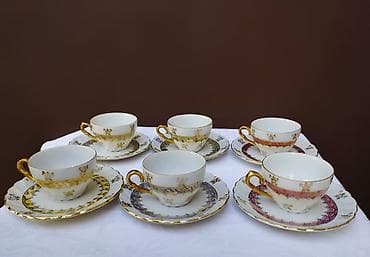 Porcelanski servis šoljica za kafu/espresso – PM Germany - Materijal na lalafo.rs — 5 Porcelanski servis šoljica za kafu/espresso – PM Germany - Materijal — 5