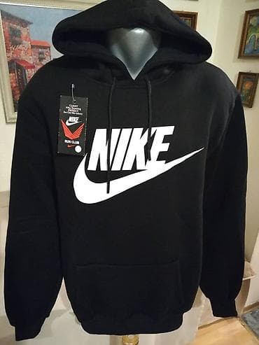Novi muski pamucni duksevi sa kapuljacom Nike Crni 2XL Dva modela na lalafo.rs — 5 Novi muski pamucni duksevi sa kapuljacom Nike Crni 2XL Dva modela — 5