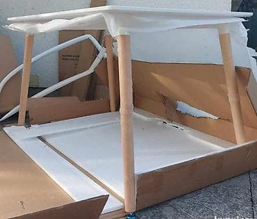 Trpezarijski stolovi Novo U fabrickom pakovanju! Zaobljeni uglovi, mat na lalafo.rs — 2 Trpezarijski stolovi Novo U fabrickom pakovanju! Zaobljeni uglovi, mat — 2