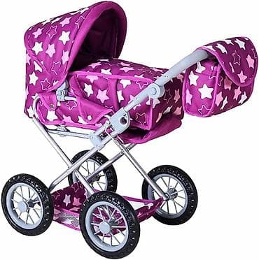 Kolica za lutke Ruby – Star dark pink Vrhunska moderna i praktična na lalafo.rs — 2 Kolica za lutke Ruby – Star dark pink Vrhunska moderna i praktična — 2