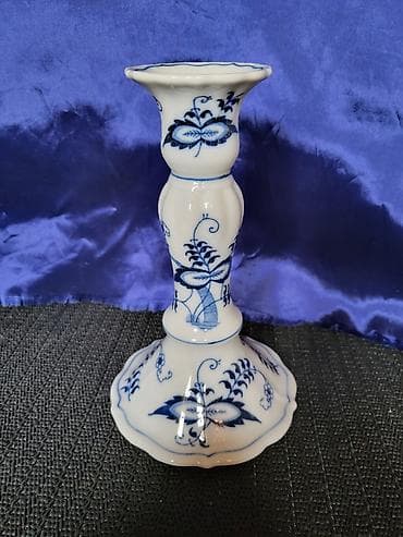 Svecnjak nov,vintaz Blue Danube Japan. Svecnjak porcelanski,sve na na lalafo.rs — 1 Svecnjak nov,vintaz Blue Danube Japan. Svecnjak porcelanski,sve na — 1