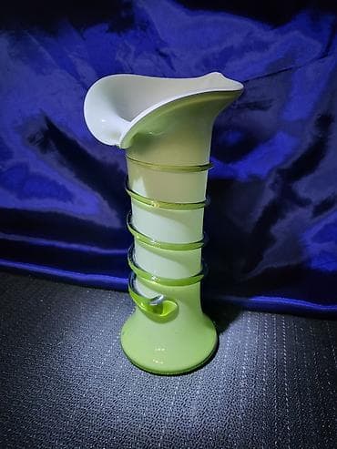 Vases and pots: Vaza nova murano kala,rucni rad 1960g +. Vaza nova,duvano staklo,sve at lalafo.rs — 3 Vases and pots: Vaza nova murano kala,rucni rad 1960g +. Vaza nova,duvano staklo,sve — 3