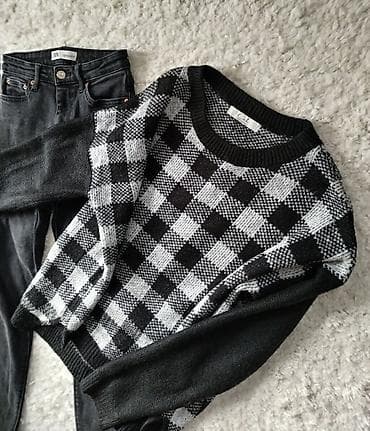 Women's Sweaters, Cardigans: C&A oversized sweaters dzemper u sivo crnoj boji, nazad je duži at lalafo.rs — 4 Women's Sweaters, Cardigans: C&A oversized sweaters dzemper u sivo crnoj boji, nazad je duži — 4