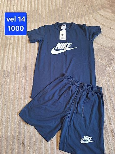 Dečiji komplet Nike – majica kratkih rukava i sorc - Boje: plava i na lalafo.rs — 5 Dečiji komplet Nike – majica kratkih rukava i sorc - Boje: plava i — 5