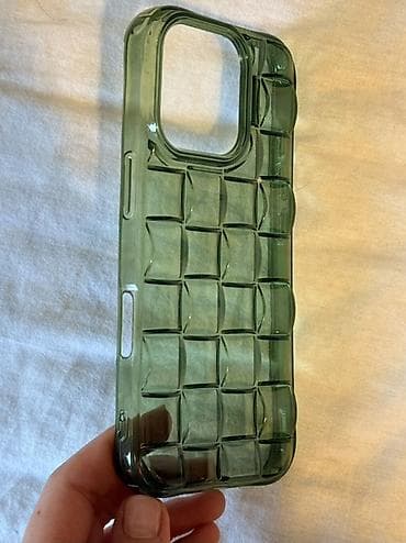 Iphone 16 pro Maska za telefon – zelena, reljefni “kockasti” dizajn - na lalafo.rs — 2 Iphone 16 pro Maska za telefon – zelena, reljefni “kockasti” dizajn - — 2