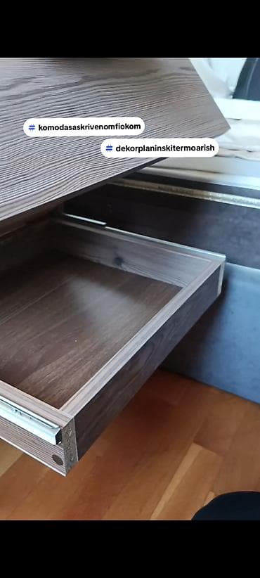 Furniture: -Komoda sa skrivenom fiokom se izradjuje od Univera debljine 18mm u at lalafo.rs — 4 Furniture: -Komoda sa skrivenom fiokom se izradjuje od Univera debljine 18mm u — 4