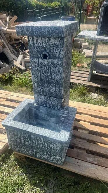 Baštenske česme: Betonska česma "Model 12" Masivna i dekorativna – idealna za svaki na lalafo.rs — 3 Baštenske česme: Betonska česma "Model 12" Masivna i dekorativna – idealna za svaki — 3