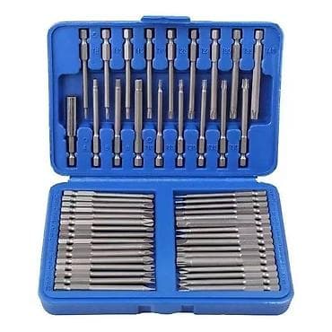 Set dugih bit nastavaka za odvijač – 40 delova u koferu - Materijal na lalafo.rs Set dugih bit nastavaka za odvijač – 40 delova u koferu - Materijal