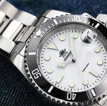 ADDIESDIVE MY-H3DQZ - 41mm - Bela - Rolex Submariner Homage Potpuno na lalafo.rs ADDIESDIVE MY-H3DQZ - 41mm - Bela - Rolex Submariner Homage Potpuno