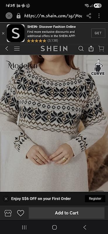 Pleteni džemper-haljina Modelyn (linija CURVE) - Boja: svetlo bež - na lalafo.rs — 6 Pleteni džemper-haljina Modelyn (linija CURVE) - Boja: svetlo bež - — 6