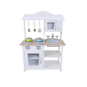 Drvena dečija kuhinja – komplet oprema za igru - Materijal: drvo/MDF na lalafo.rs Drvena dečija kuhinja – komplet oprema za igru - Materijal: drvo/MDF